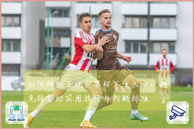 如何辨别正规世界杯下注入口，避免踩雷的实用技巧与判断标准